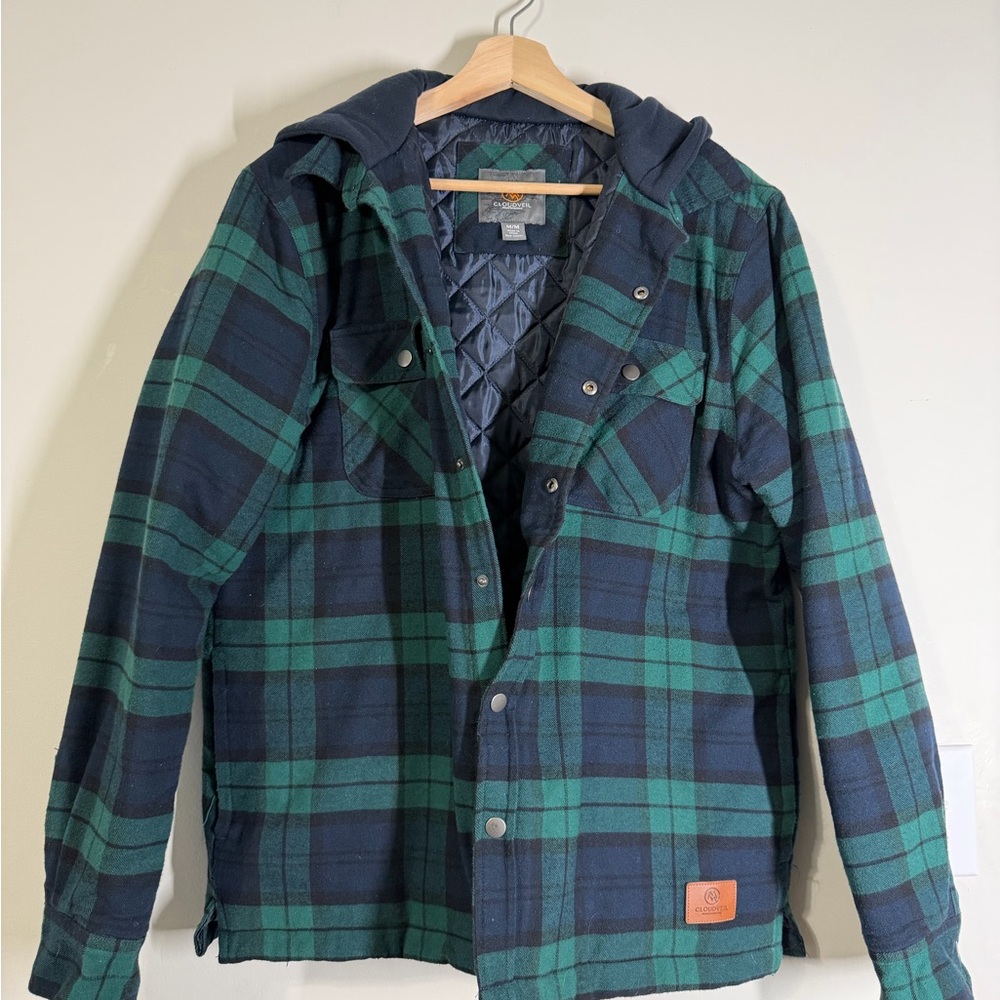 Men's Cloudveil flannel shirt jacket